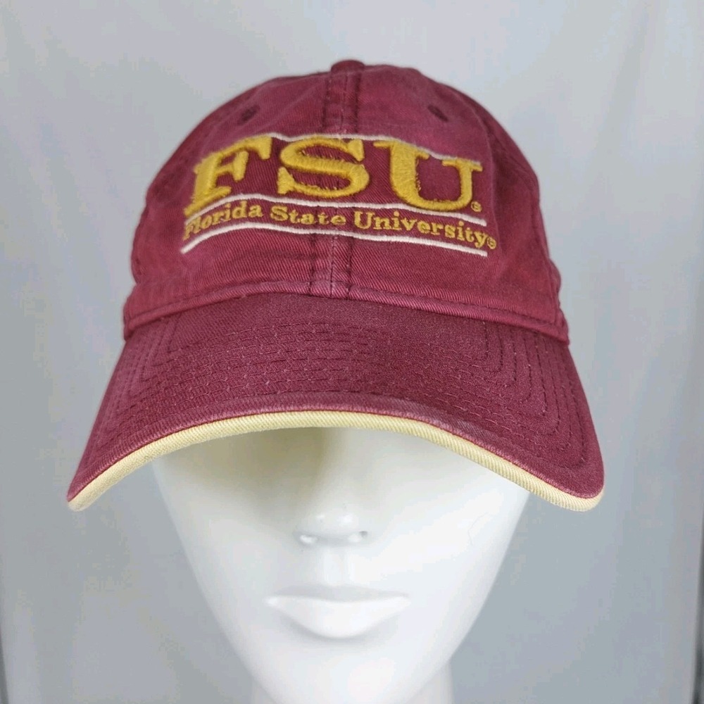 FSU Florida State Seminoles The Game Vintage Split Bar Snapback Sports Hat Cap
